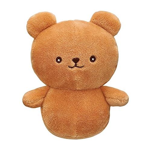 トイローヤル マイミルク くま ( 布製 / ふわふわ ぬいぐるみ ) じゃらじゃら ビーズ入り (...