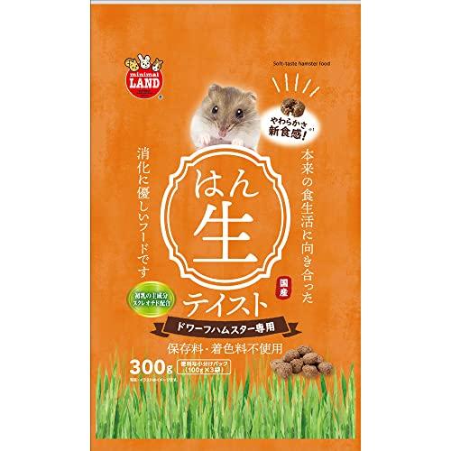 マルカン ミニマルランド ハムスターフード半生テイスト ドワーフ 300g