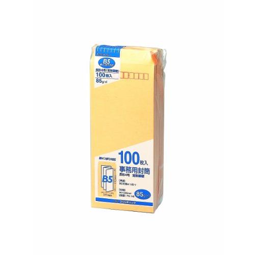 マルアイ 封筒 長形4号 長4 茶封筒 クラフト封筒 100枚 PN-148