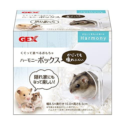 ジェックス Harmony ハーモニーボックス くぐって遊べるおもちゃ ハムスター・小動物用