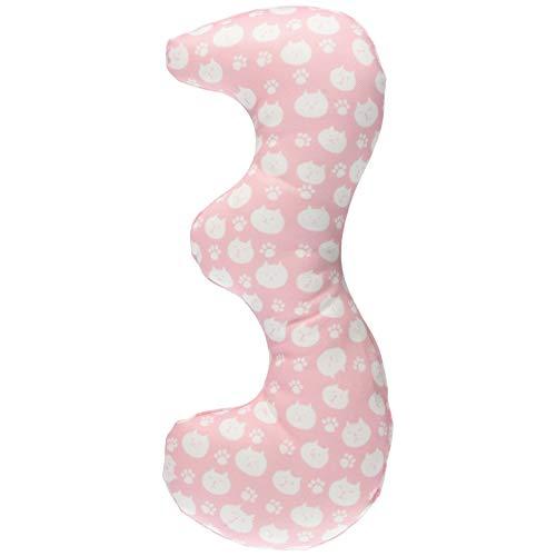 コメット猫ちゃんがキックしやすい国産くねくねキックまくらピンクSサイズ