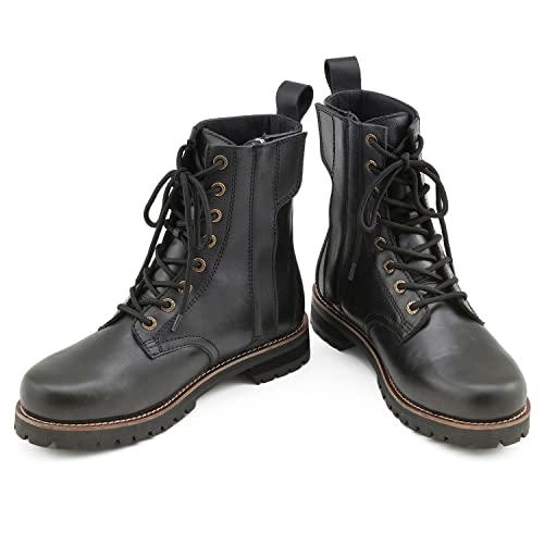 デイトナ(Daytona) バイク用 ミドルブーツ 25.0cm/メンズ 本革 牛革(フルグレインレ...