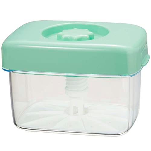 新輝合成(Shinki Gosei) トンボ 即席 漬物器 マミー 角型 3型 グリーン 手軽に漬け...