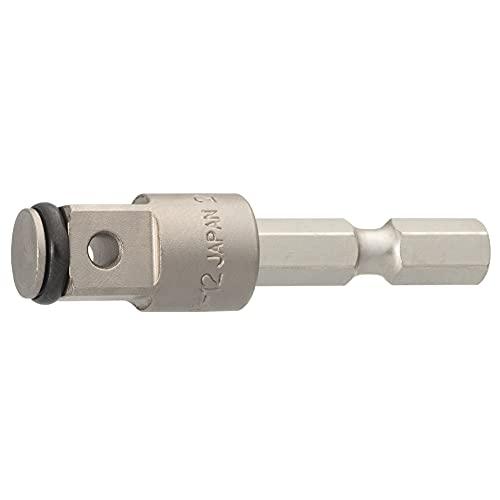 トネ(TONE) 電動ドリル用インパクトソケットアダプター 2BAN-12 ビット差込 &amp;9.5mm...