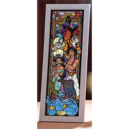 456ピース ジグソーパズル アラジン ステンドグラス ぎゅっとシリーズ ステンドアート (18.5...