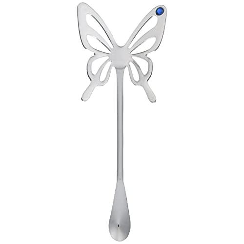 高桑金属 バタフライ マドラー ブルー シルバー 403752