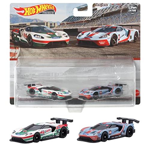 ホットウィール(Hot Wheels) プレミアム 2パック - &apos;16 フォード GT レース 3...