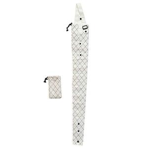 ベストコ(Bestco) 傘カバー プレイドホワイト 長さ82.5cm 長傘 折りたたみ傘対応 車内 通勤 通学 雨天快滴 ND-890｜hapitize