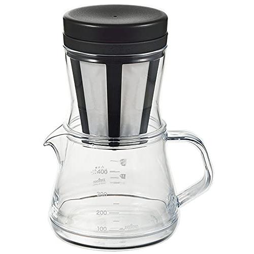 曙産業 コーヒーサーバー ストロン 400 2WAY ドリッパーセット ブラックドリップコーヒー/水...