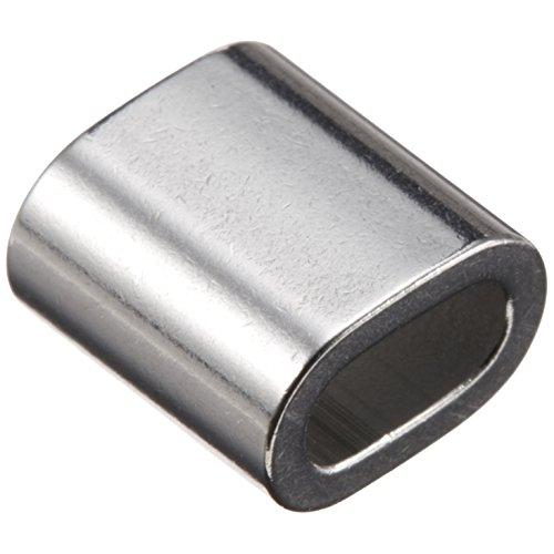 ニッサチェイン アルミオーバルスリーブ ワイヤーロープ径1.5mm用 30個入 P-1892