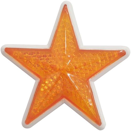 ジェットイノウエ(JET INOUE) リフレクター ホシガタ オレンジ 592142