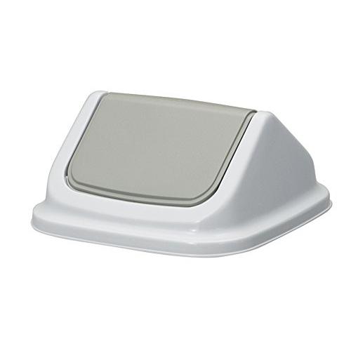 新輝合成 トンボ ダストボックス ゴミ箱 26リットル用 蓋 業務用 スイングタイプ グレー 幅31...