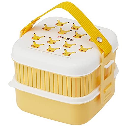 スケーター (skater) 大型弁当箱 行楽弁当箱 2段 ピカチュウ ポケットモンスター 1.25...