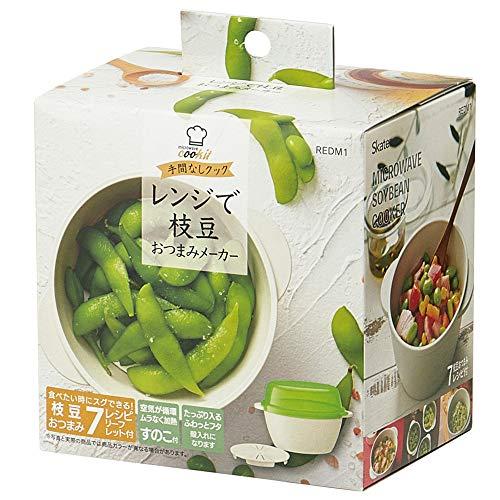 スケーター (skater) 電子レンジ用 おつまみ 枝豆 メーカー ベーシック 0.44L 日本製...