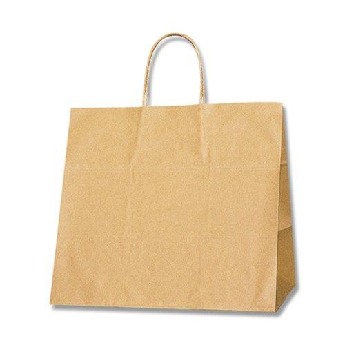 シモジマ(Shimojima) ヘイコー 手提 紙袋 マチ広 25CB 32-4 未晒 クラフト 3...