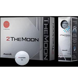 ムジーク Muziik 2021 2 THE MOON 2 ザ・ムーン ゴルフボール ホワイト｜hapitize