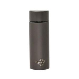 POKETLE ポケトル 水筒 マグボトル スリムボトル 120mL ステンレス製 チャコールグレー S｜hapitize