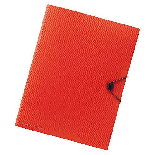 リヒトラブ キャリングポケット A4 オレンジ F7528-4