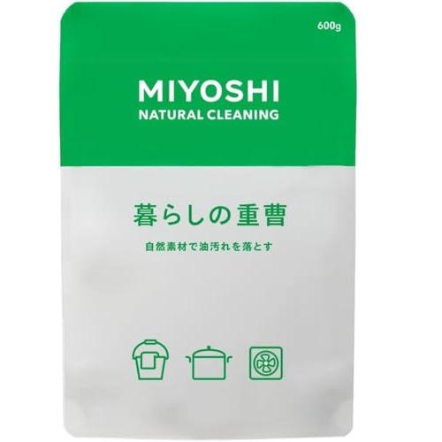 セット品ミヨシ 暮らしの重曹 600g×4個
