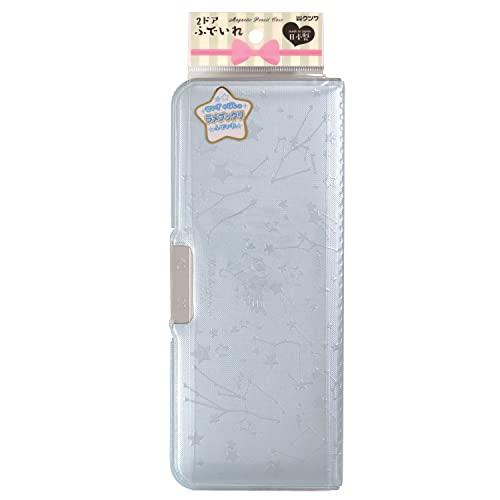 クツワ(Kutsuwa) ペンケース筆箱 マグネット筆入 ペールカラー筆入 2ドア シャーベットブル...