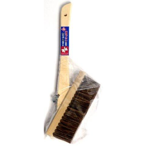 カネカ 柄付左官ブラシ（赤毛） １／２丁掛