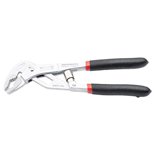 トネ(TONE) オートウォーターポンププライヤ AWP-175 ブラック 全長175mm
