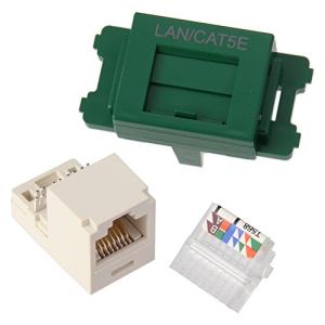 パンドウイット Cat5e JISプレート用ジャックキット 緑 JAOSSP58GR｜hapitize