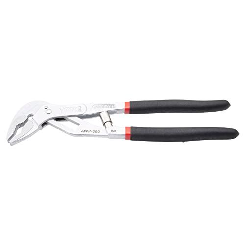 トネ(TONE) オートウォーターポンププライヤ AWP-300 ブラック 全長300mm