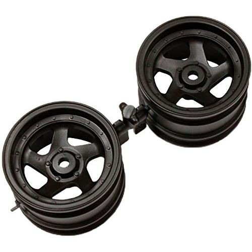 京商 5スポークホイール43mm (ブラック/2入/オプティマ) ラジコン用パーツ OTH244BK