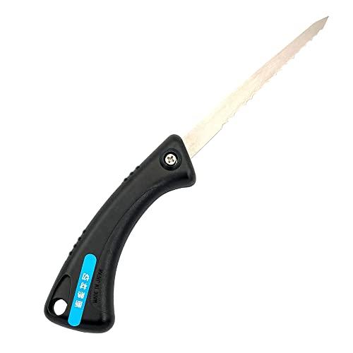 石鋸工業 現場屋 ケース付断熱材用鋸 100mm シルバー