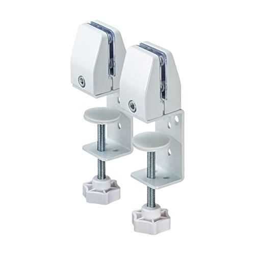 サンワサプライ パーティション用クランプ式台座 SPT-DPOP1 ホワイト