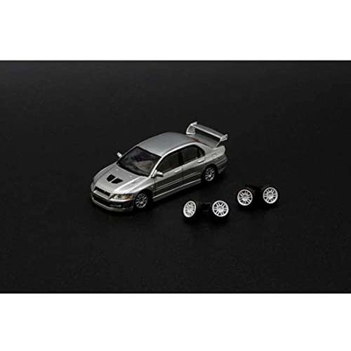 ビ-エムクリエイションズ 1/64スケール 三菱 ランサー エボリューション VII シルバー RH...