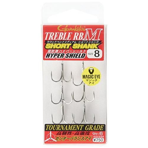 がまかつ(Gamakatsu) トレブルフック バラ トレブルRB-M ショートシャンク(HPS) ...