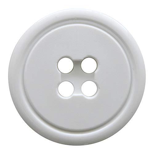 清原(KIYOHARA) サンコッコーシリーズ 白衣用ボタン 6個入 直径20mm ナイロン SUN...
