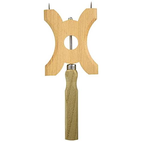 千吉 糸巻き 木製凧糸巻 大 建築用水糸 巻き付け用