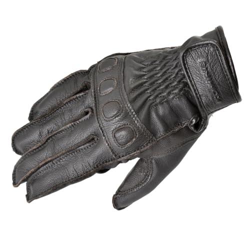 コミネ バイク用 グローブ ビンテージレザーグローブ ダークブラウン L GK-720 411 春夏...