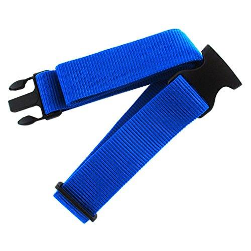 SK11 ワンタッチバックル作業ベルト ブルー 幅 48mm SB-OT48