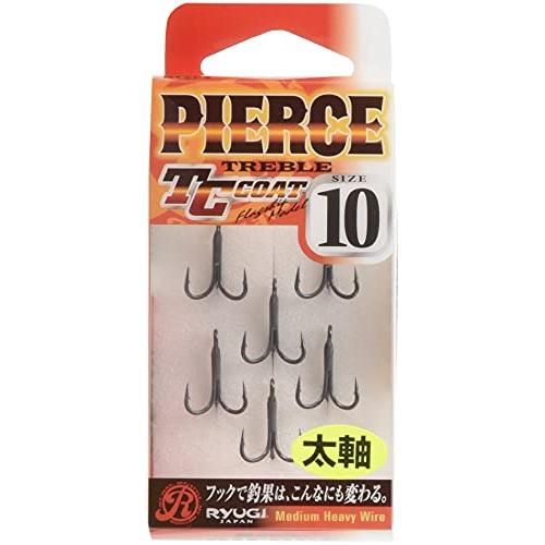 ささめ針(SASAME) ピアストレブル(TC BL) HPT044#10 TCブラック