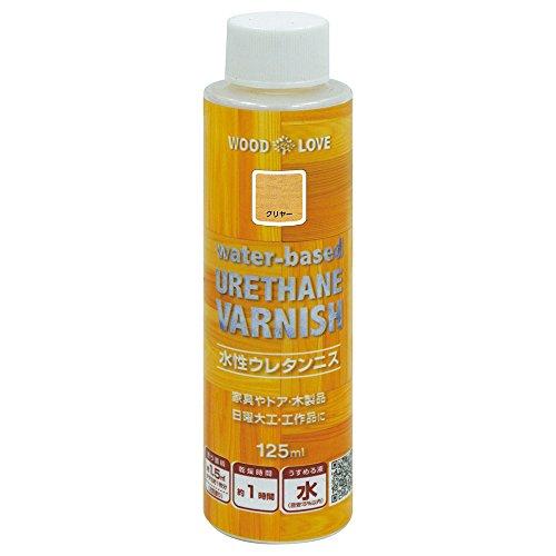 ニッペ WOOD LOVE 水性ウレタンニス クリヤー 125ML