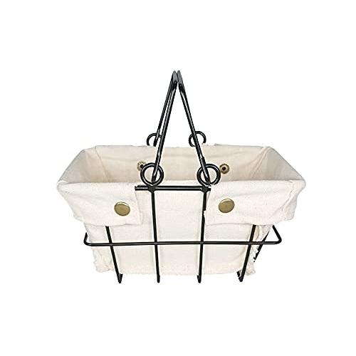 アビテ ワイヤーファブリックバスケット・SSS FW-701-IV アイボリー