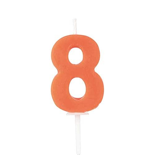 リバティーコーポレーション キャンドル ろうそく 数字 8 製菓用品 LD-569 Style Do...