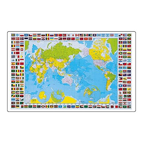 ミワックス 学習マット 世界・日本 HRT-5080 WJ