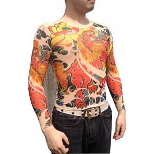 おもちゃ天国 なんぼのもんじゃい Tシャツ おもしろ ヤクザ デザイン ボディ タイツ ハロウィン パーティー にも (組長)｜hapitize