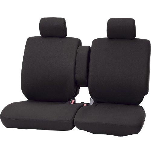 ボンフォーム(BONFORM) シートカバー カラードカバー 軽自動車 フロント2枚 背面フルカバー...