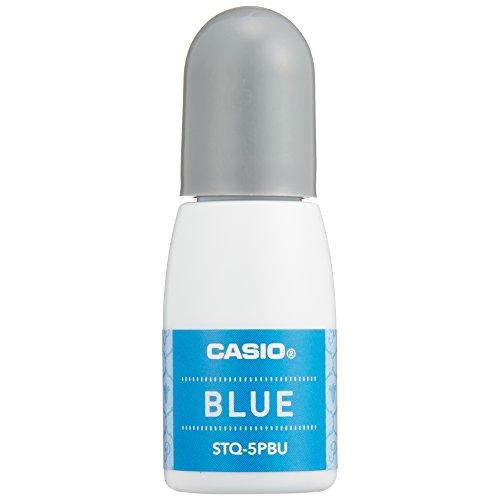 カシオ スタンプメーカー ポムリエ インク STQ-5PBU ブルー