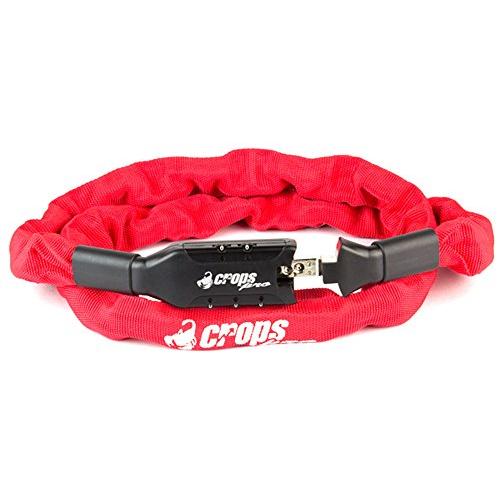 クロップス(crops) チェーンロック K5-66 | 6mm×1100mm 5桁ダイヤル 約10...