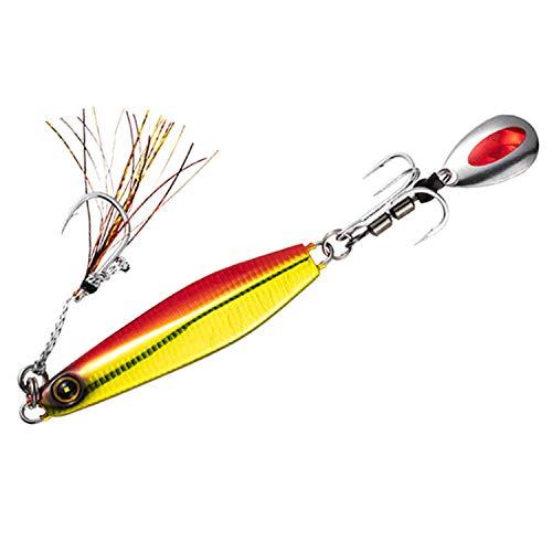 ハヤブサ(Hayabusa) メタルジグ FS417 ジャックアイ マキマキ 40g #3 ケイムラ...