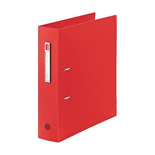 リヒトラブ リングファイル AZファイル A4S 2穴 レッド F7687-3