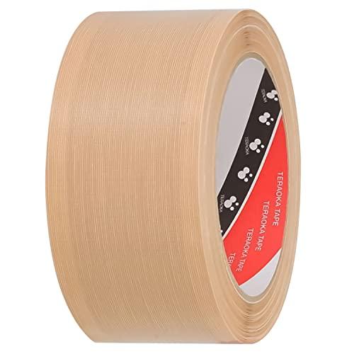 寺岡製作所 テラビット 幅50ｍｍ×20ｍ はがしやすい布テープ ドライエッジタイプ 軍手でもはがせ...