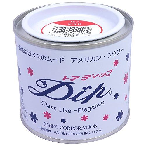 亀島商店 トウペ アメリカンフラワー ディップ液 トアディップ Col.7 レッド 160ml AD...